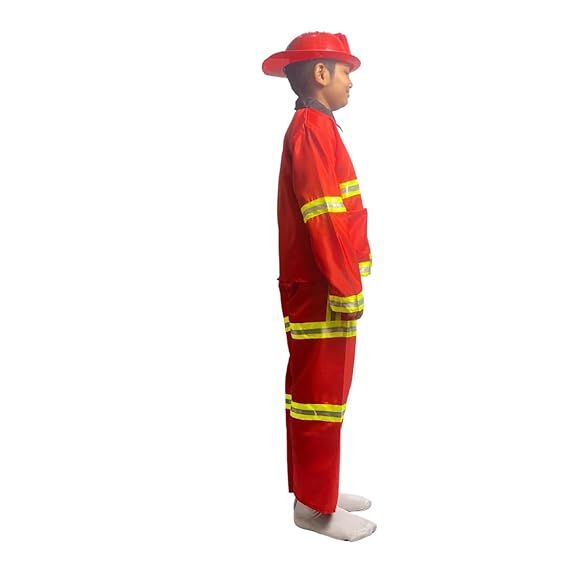 Fireman (Red) Fancy Dress