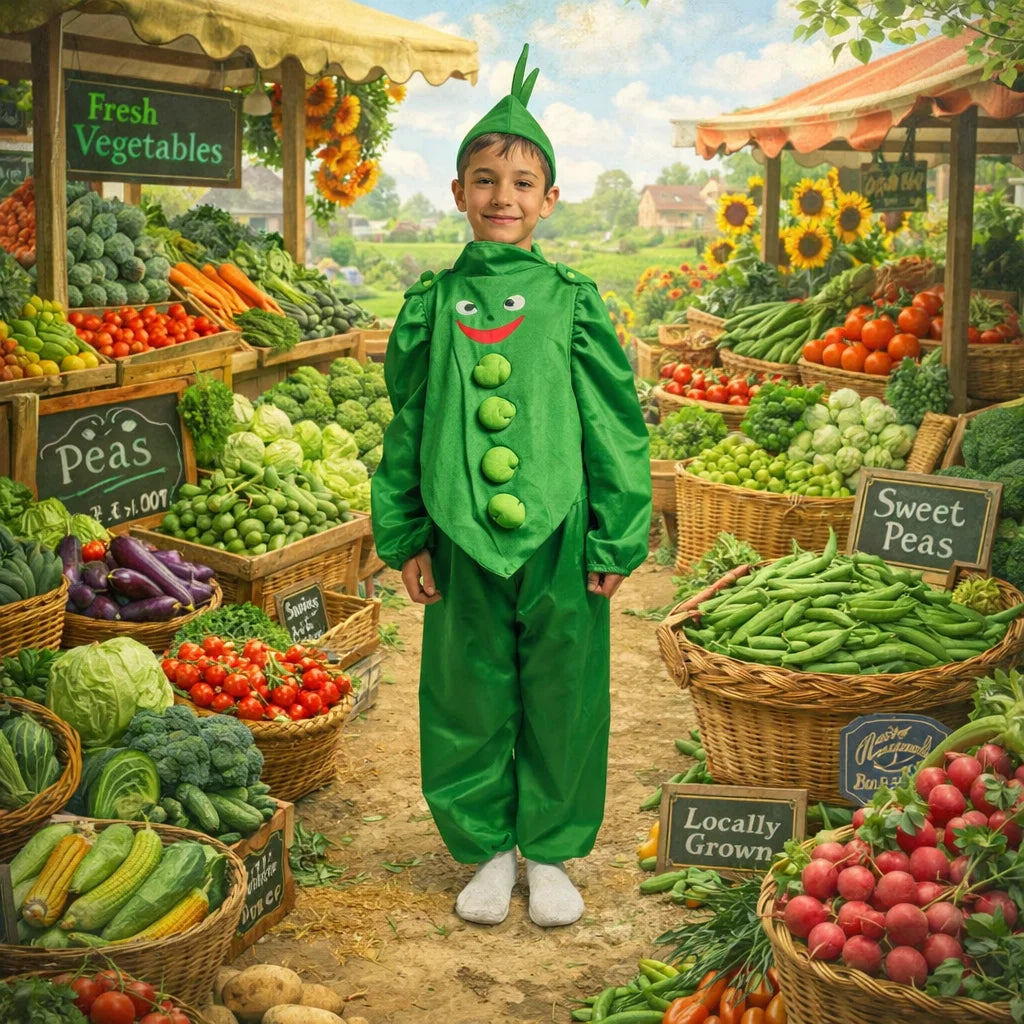 Pea Fancy Dress (Without Jumpsuit)