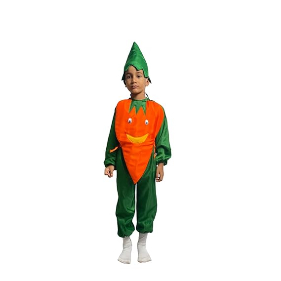 Carrot Fancy Dress (Without Jumpsuit)