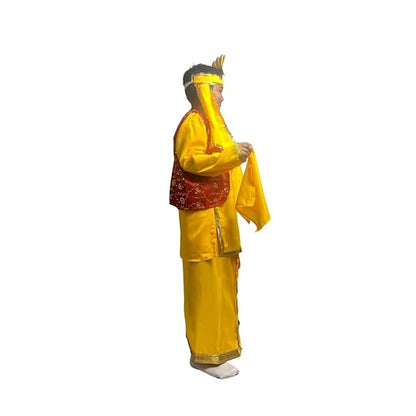 Punjabi Boy (Yellow) Fancy Dress (Small Kurta)