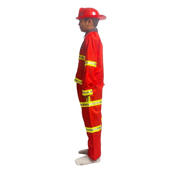 Fireman (Red) Fancy Dress