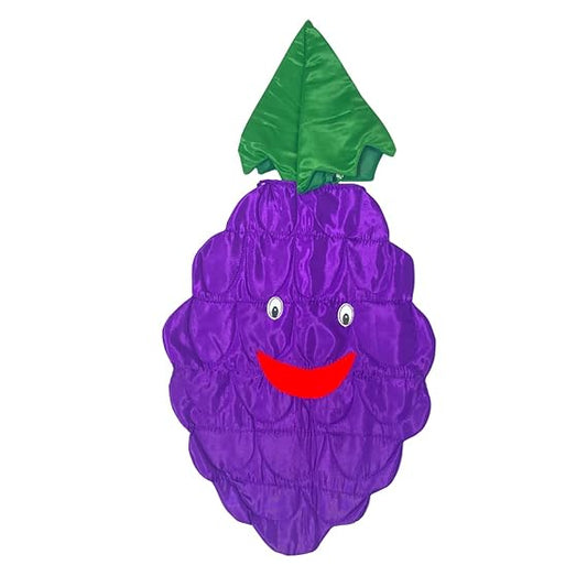 Purple Grapes Fancy Dress (Without Jumpsuit)